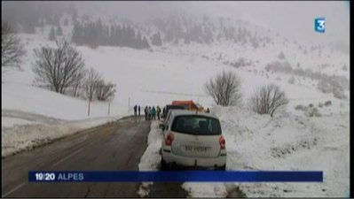Un mort et deux blesss grave dans une avalanche sur le Tabor  Saint-Honor (Isre)