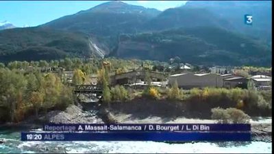 Un an aprs, comment Modane (Savoie) se remet des inondations de 2014 ?