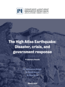 (english) The High Atlas Earthquake: Disaster, crisis, and government response