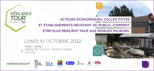 Acteurs conomiques, collectivits et tablissements recevant du public (ERP), comment tre plus rsilient face aux risques majeurs ?