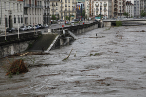 Fortes prcipitations en Rhne-Alpes