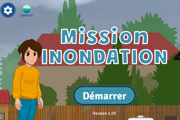 Mission INONDATION le jeu vidéo qui sensibilise aux comportements à adopter en cas d’inondation