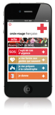 La Croix-Rouge franaise a lanc son application iPhone ddie aux gestes qui sauvent