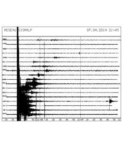 Un séisme de magnitude 4,8 s'est produit le 7 avril dans les Alpes du sud