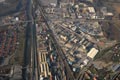 Vue aérienne du site industriel de Jarrie