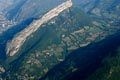 Vue aérienne de la montagne du Néron