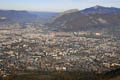 Vue aérienne de Grenoble