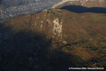 vue aérienne du mont Rachais à l'extrémité sud du massif de la Chartreuse