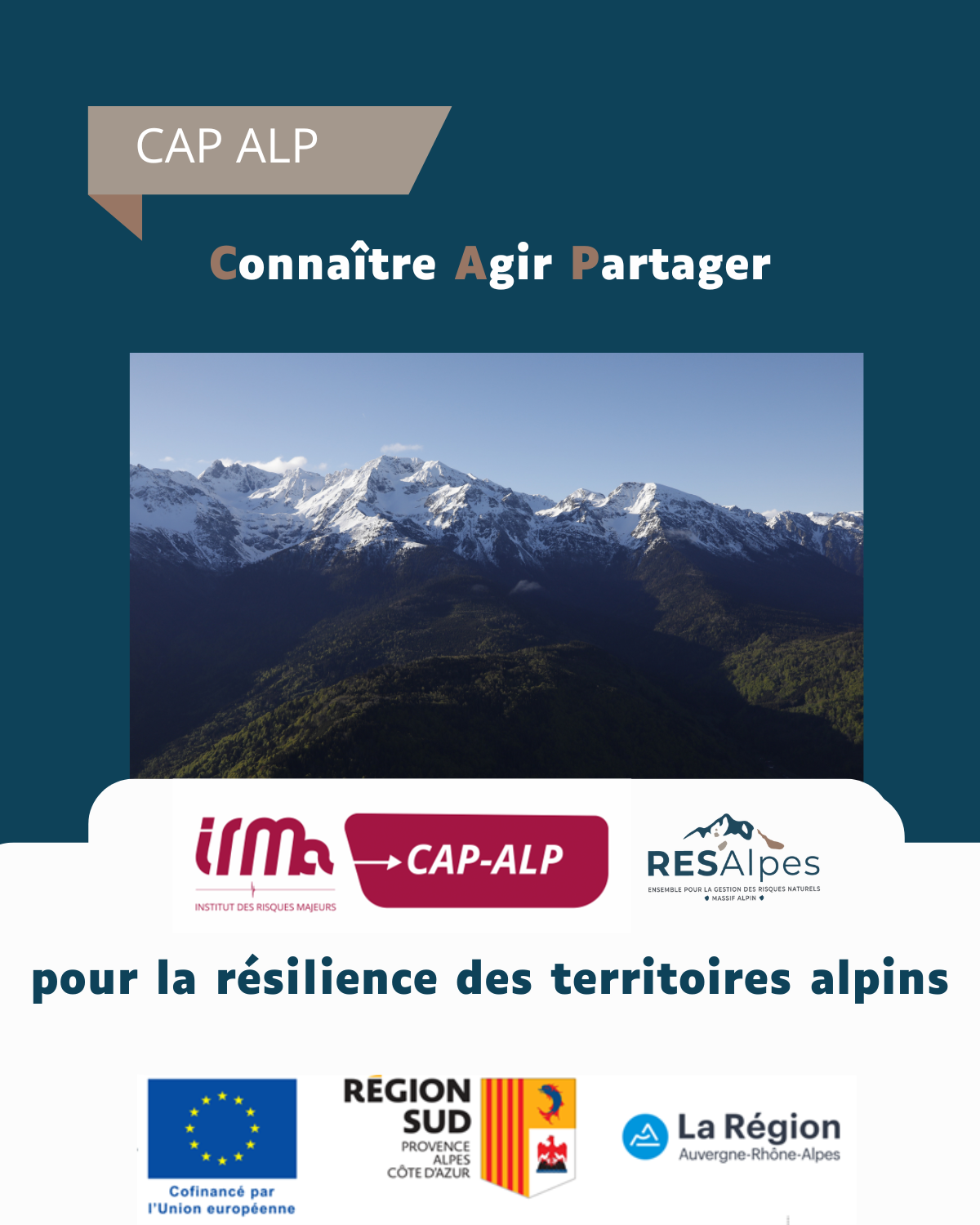 « Connaître, Agir, Partager : le projet CAP-ALP met la gestion des risques naturels au cœur des territoires alpins.