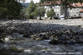 Crue du ruisseau de l'Holme - engravement des terrains en amont de l'hôtel de la Loire