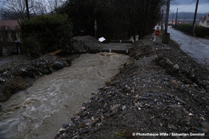 Crue torrentielle La Pierre