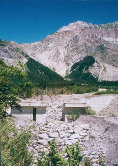 Torrent de l'Ebron : barrage d'arrt