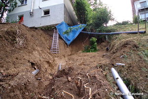 Glissement de terrain Bourdeau