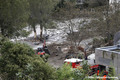 Dégâts au niveau de la piscine de Breil-sur-Roya par la crue du 2 octobre 2020 - tempête Alex