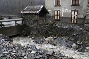 crue torrentielle Crts en Belledonne