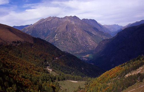 Panorama au Nord du col d'Hurtière