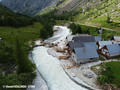 Inondation du hameau des Etages suite � la crue du V�n�on du 21 juin 2024