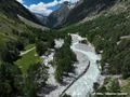 Inondation et engravement du camping municipal de la B�rarde suite � la crue du 21 juin 2024