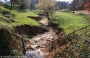 Anse d'�rosion dans le ruisseau de la Ch�telonni�re