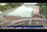 Le barrage du Sautet a dpass sa cote d'alerte par deux fois en moins de quinze jours