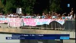 Pour qu'on ne les oublie pas, ils se couchent sur le barrage du Chambon