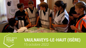  Rsilience TOUR 2022 - tape Isre avec les Jeunes Sapeurs Pompiers de Vaulnaveys-le-Haut