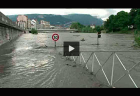 Crue dcennale de l'Isre (1)
