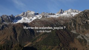  Matrise des avalanches, jusqu'o ? Le rle de l'expert