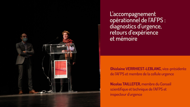 Laccompagnement oprationnel de lAFPS : diagnostics durgence, retours dexprience et mmoire