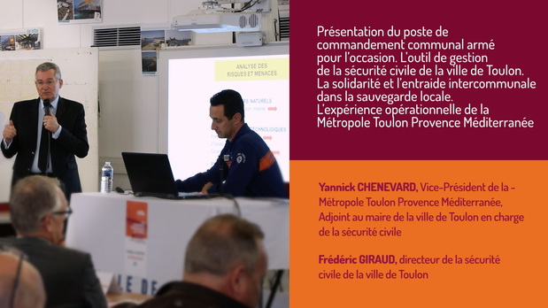 Prsentation du  Poste de Commandement Communal de la ville de Toulon. La Solidarit et lEntraide Intercommunale  dans la Sauvegarde Locale : l'exprience oprationnelle de la Mtropole Toulon Provence Mditerrane