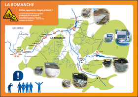 Fascicule EDF de sensibilisation du public aux risques lis aux lchers deau sur une rivire quipe de barrages