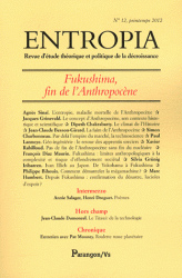 Entropia N 12, printemps 2012 : Fukushima, fin de l'Anthropocne