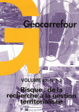 Risque : de la recherche  la gestion territorialise