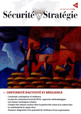 Continuité d'activité et résilience