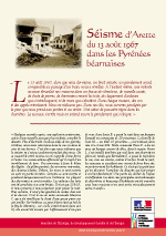 Sisme dArette du 13 aot 1967 dans les Pyrnes barnaises
