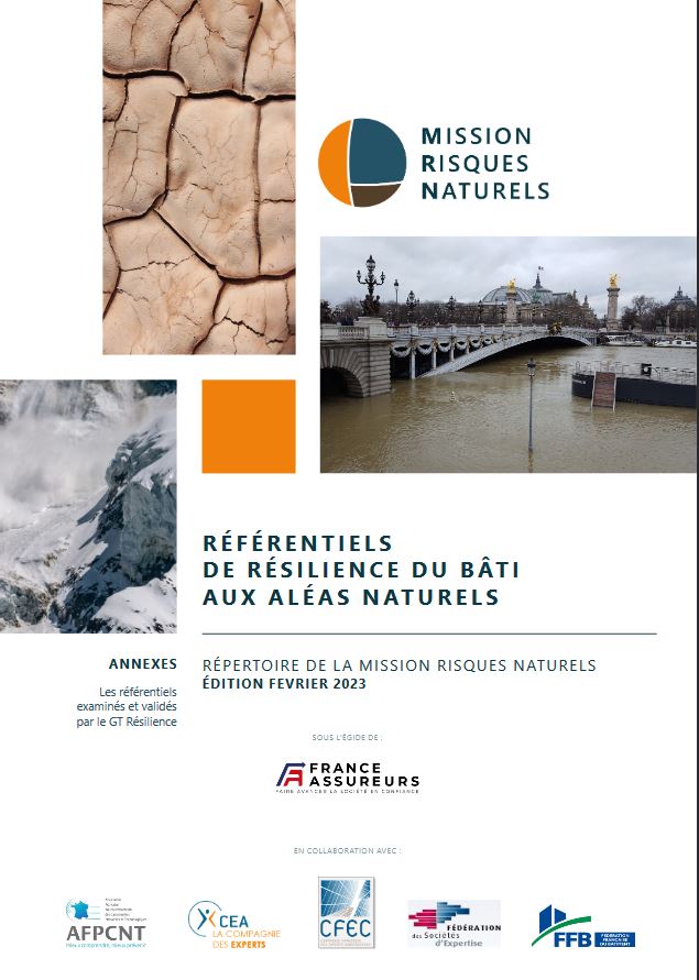 Nouvelle dition du rpertoire des Rfrentiels de Rsilience du bti aux alas naturels