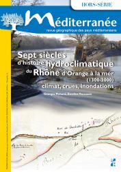 Sept sicles d'histoire hydroclimatique du Rhne d'Orange  la mer
