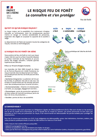 Fiches pratiques sur les risques majeurs en Isre