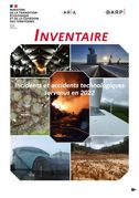 Inventaire des incidents et accidents technologiques survenus en 2022