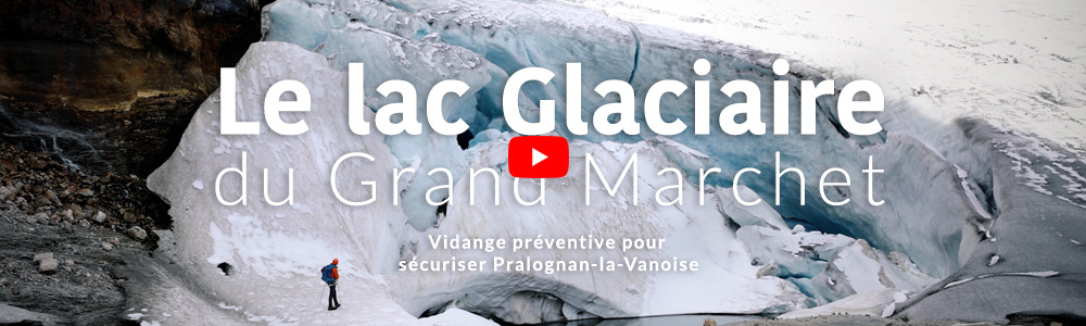 le lac glaciaire du Grand Marchet
