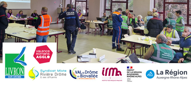 Exercice PCS interservices  Livron-sur-Drme (Drme - 26)