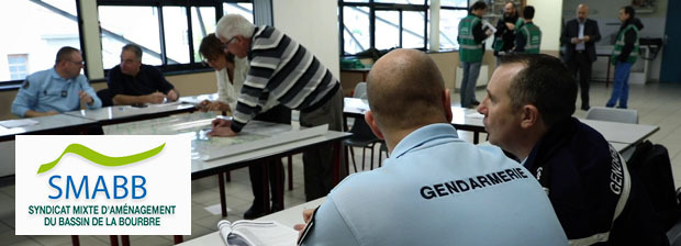 Exercice PCS intercommunal  SAINT-CLAIR-DE-LA-TOUR et SAINT-ANDRE-LE-GAZ (Isre - 38)