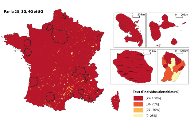 Quel potentiel dalertabilit par CB ou par LB-SMS en France ? Premiers rsultats et perspectives