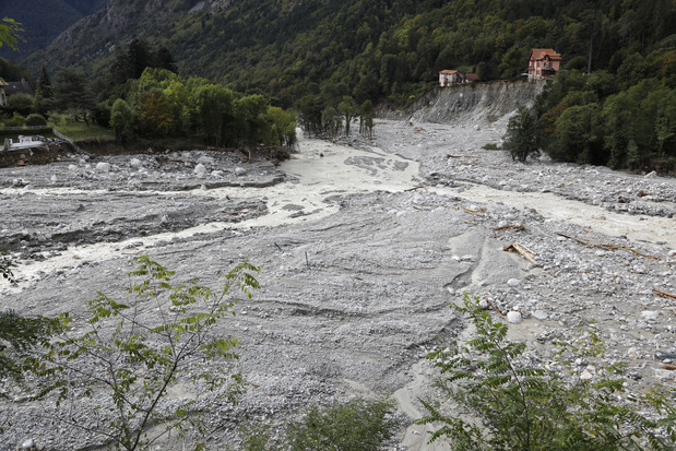 Confluence du torrent du Boron et de la Vsubie  Saint-Martin-Vsubie le 6 octobre 2020  IRMa / Sbastien Gominet