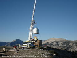 Surveillance hydromtorologique fine des versants montagneux des Alpes de Haute Provence.