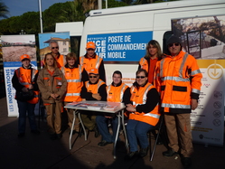 Présentation de la réserve communale de sécurité civile de la ville de Nice