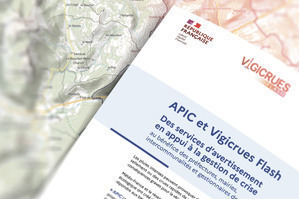 Capture d'écran du site https://apic-pro.meteofrance.fr