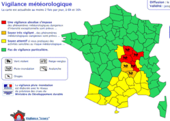 La Haute-Loire et la Loire touchs par des inondations