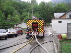 La commune de Saint Barthlemy de Schilienne teste son PCS et le PPMS de l'cole.