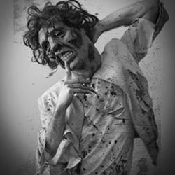 Des zombies pour promouvoir le DICRIM de la commune de Salaise-sur-Sanne (Isre)